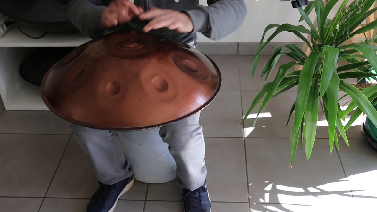 Handpan C# Aeolian Stainless