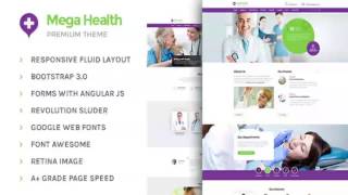 Mega Health - Health and Medical Centers HTML5 Template | Themeforest Website Templates and Themes