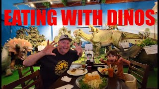 Eating with Dinosaurs!!!!