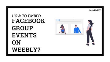 How to embed Facebook group events on Weebly?
