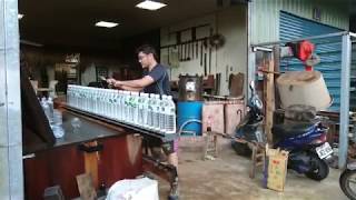 台灣草格一刀斷27瓶 taiwan-sickle cut 27 water bottles (made by Robert Lin)
