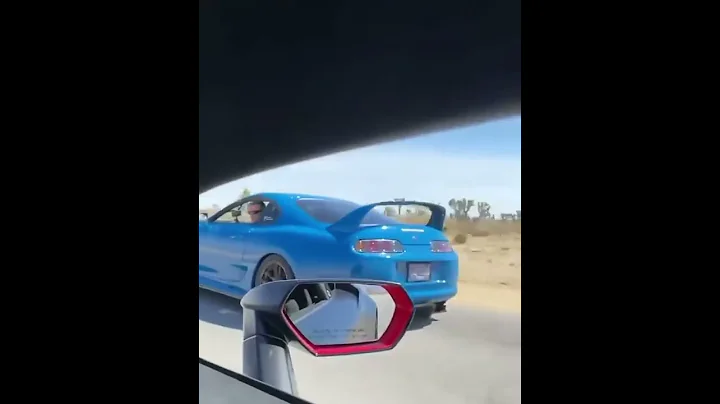 Toyota Supra vs Lamborghini Huracan