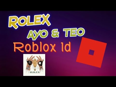 Rolex Ayo Teo Roblox Id By Potato - shine bright like a diamond roblox song id