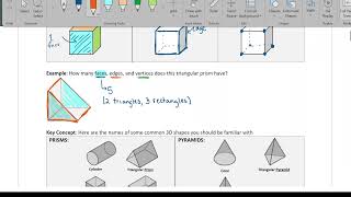 Workplace Math 11 - Unit 3 - Lesson 0 - Get Ready Lesson for Representing 3D Objects