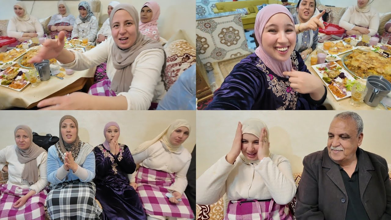 نايضة روينة بين رجال او العيلات😮شكون ربح حتى واحد متقبل هدشي🫣العرييسات حالفين على رجالهم لا فلتوهم🤔