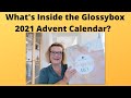 What's Inside The Glossybox 2021 Advent Calendar?