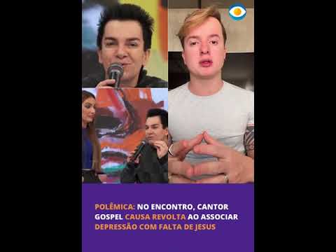 💣 Cantor gospel causa revolta no ENCONTRO ao associar depressão com falta de JESUS