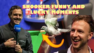 SNOOKER FUNNY and LUCKY MOMENTS - CRAZY MOMENT