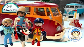 : Kein DIY - aber ein Unboxing  der Playmobil T1  Volkswagen 71813 wird aufgebaut 