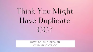 How To Find Broken/Duplicate CC?┃ The Sims 4 (´・ω・｀)✨