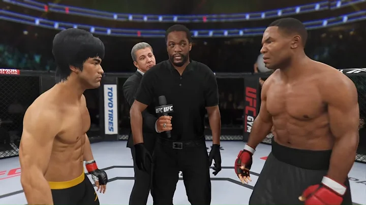 UFC 4 | Bruce Lee vs. Mike Tyson (Iron Mike) (EA s...