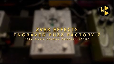 ZVEX Fuzz Factory 7 - Indie Rock Crunch ala Dinosaur Jr [Quick Demo]