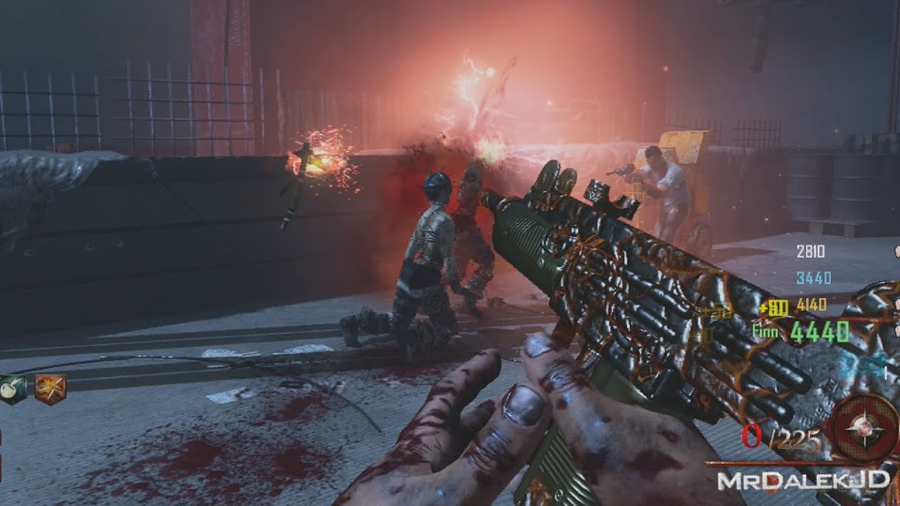 NEW! BLUNDERGAT Gun! - Mob Of The Dead Zombies Gameplay - Black Ops 2  Uprising Map Pack 