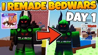 I Created a FAKE Roblox BedWars...