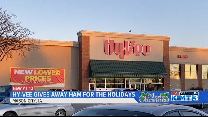 Hy-Vee gives away holiday hams in Mason City