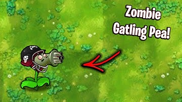 Zombie Gatling Pea - Plants vs Zombies Fusion v2.8.2 Mod Add-On | Download