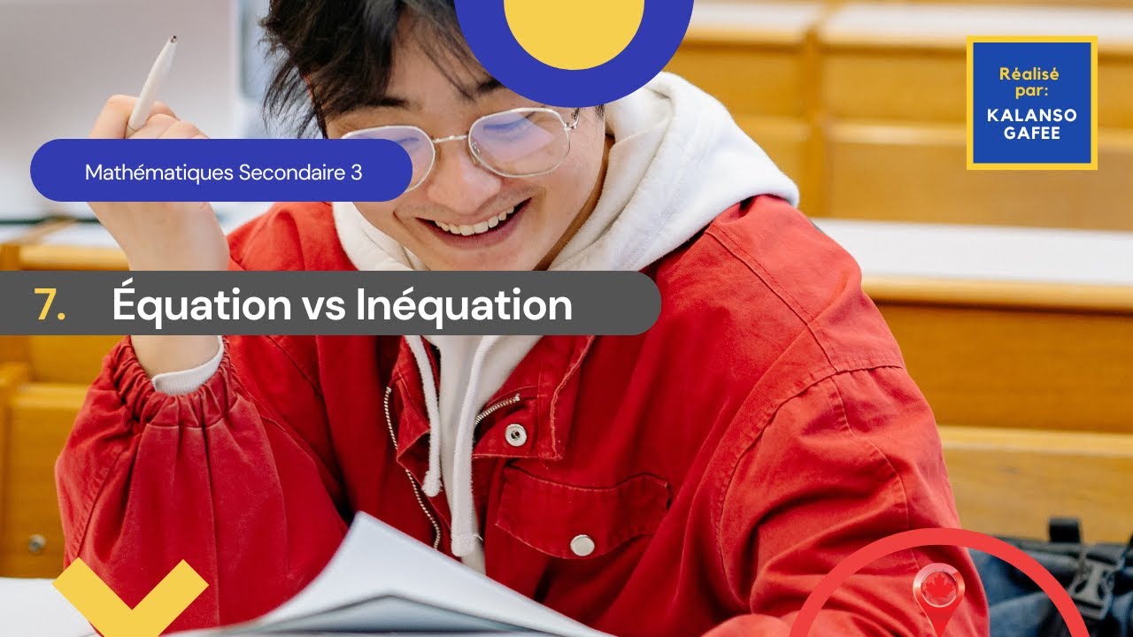 7. Équation vs Inéquation - YouTube
