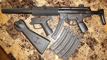 GSG-5: 22LR  Check Out My (MP-5) Clone!!! (New)