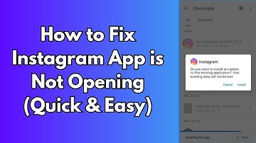 How to Fix Instagram App is Not Opening (Quick & Easy)