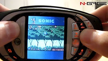 N-Gage QD - SonicN Gameplay