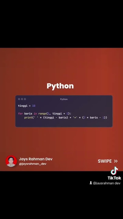 Membuat Syntax Piramida #shorts #cpp #java #javascript #piramida #php # ...