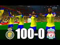 FIFA 23 | RONALDO, MESSI, MBAPPE, NEYMAR, ALL STARS | AL NASSR 100 - 0 LIVERPOOL