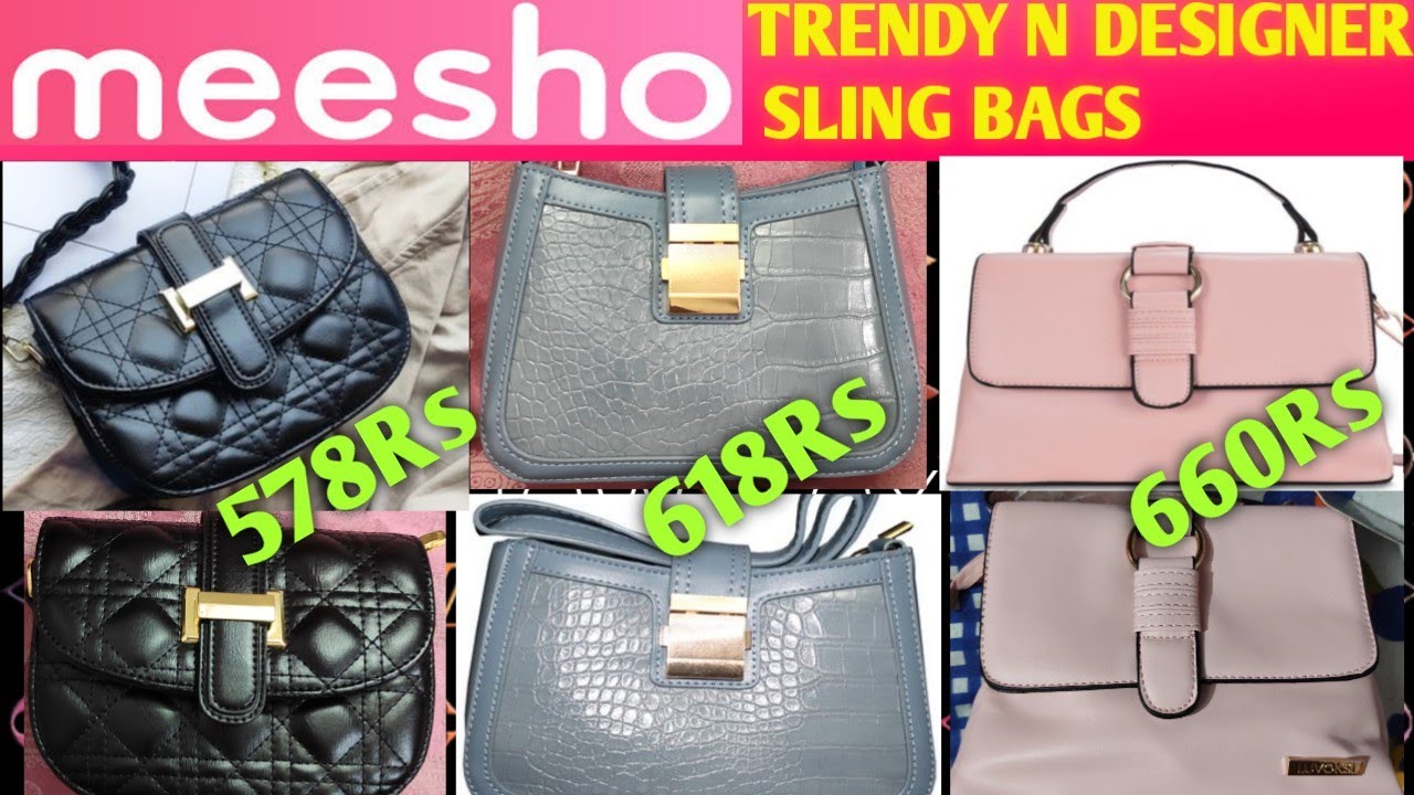 Meesho Sling Bag 👜 Haul Meesho Trendy and Designer Bag review Must