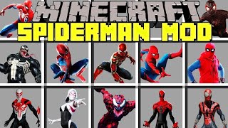 Minecraft örümcek adam mod 1.17+ içindir