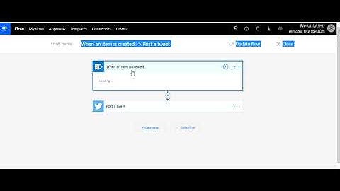 Automatically tweet from SharePoint to Twitter using Microsoft Flow