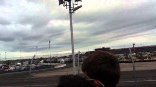 More footage from the 2013 Daytona 500 from the stands.