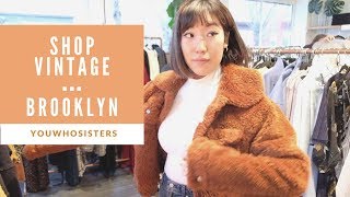 EXPLORING Brooklyn’s VINTAGE BOUTIQUES_ YouwhoSisters GO Shopping!