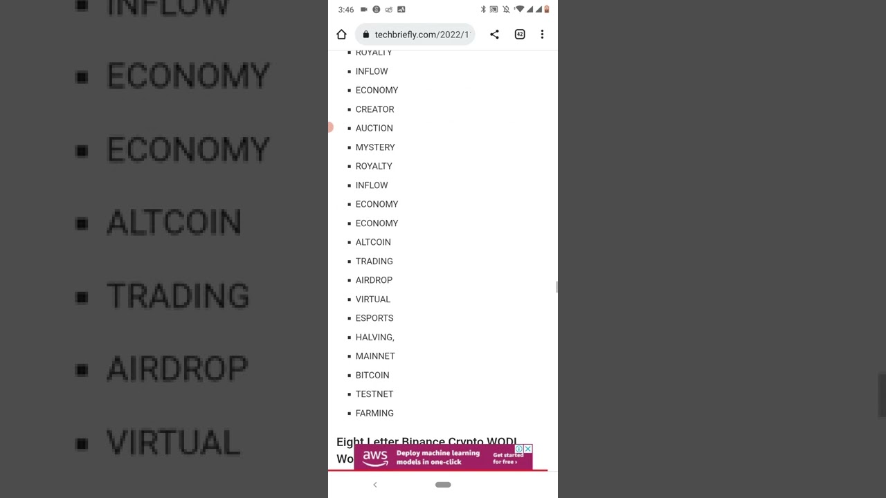 This took time 8 words 