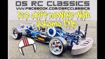 RC drift newbie & a newly built Yokomo DIB in 2017