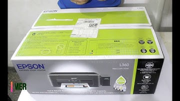 Epson L360 multi function ink-tank Printer Unboxing & Full installation video