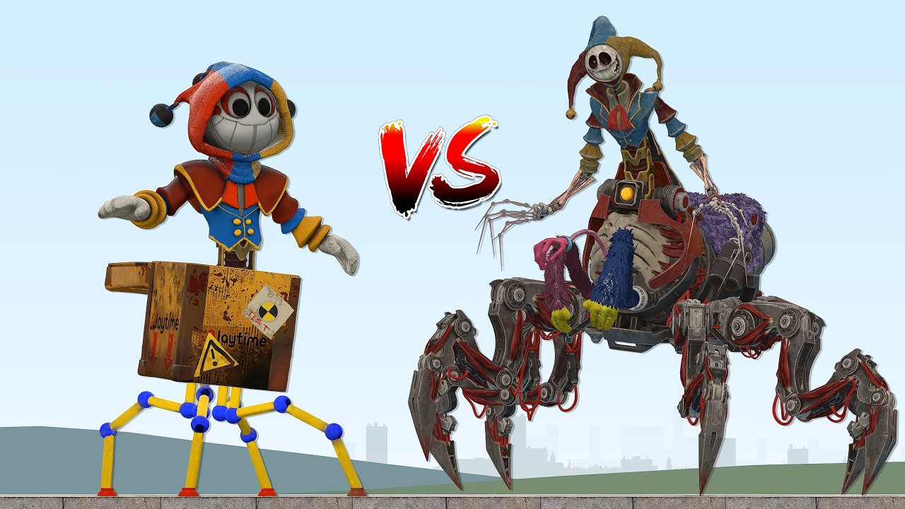 NEW BABY PROTOTYPE VS PROTOTYPE POPPY PLAYTIME CHAPTER 5 in Garry's Mod ...