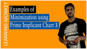 Examples of Minimization using Prime Implicant Chart 3 || Lesson 71 || Digital Electronics ||
