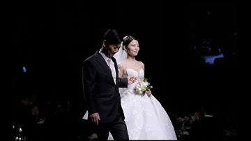 영화의 한 장면처럼 완벽했던 신라호텔 다이너스티홀 결혼식 생중계