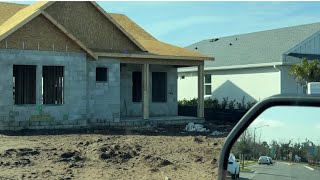 A Sea of New Homes being built in Bradenton, Fl