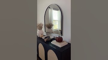 Hulala Home | Sideboard styling for Fall: Posey 56" Wide Wood and Rattan Sideboard