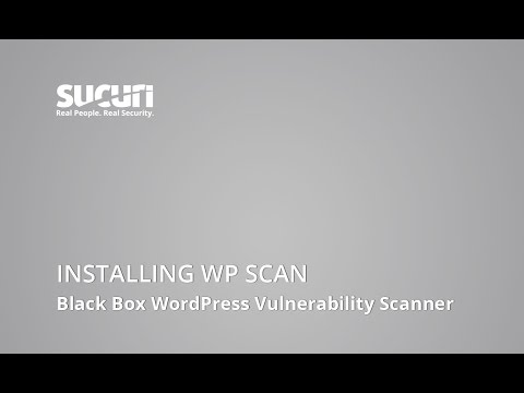 Sucuri Security: The Sucuri Guide to WPScan - Installing WPScan