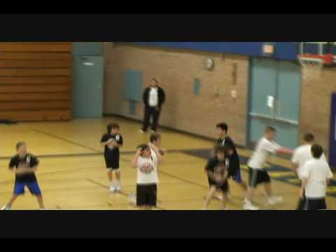 11 year old 3 pointer swish with 29 seconds left in the game