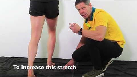 Treating Trigger Points - Soleus Stretch