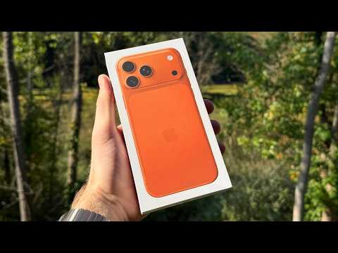 iPhone 17 Pro Max (Cosmic Orange) Unboxing