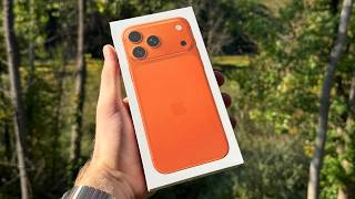 iPhone 17 Pro Max (Cosmic Orange) Unboxing