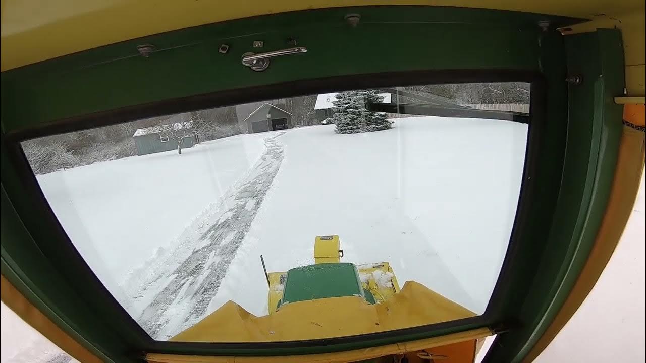 John Deere 37a Snowblower Getting Clogged YouTube