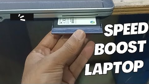 How to Boost Speed in my laptop Dell latitude E6420 Upgrade SSD Drive & second caddy hard disk