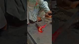 Heeting process #subscribe #blacksmith #viral short video