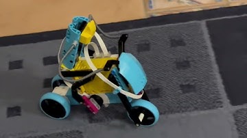 Dr Pi presents: testing the LEGO® Education SPIKE prime: This is Uphill  project for energy transfer