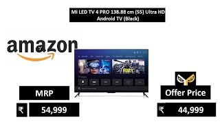 Mi LED TV 4 PRO 138.88 cm (55) Ultra HD Android TV (Black)