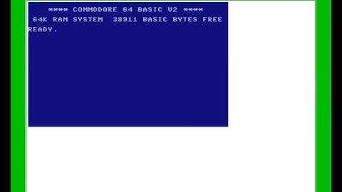 Commodore 64 BASIC on Raspberry Pi using Ultibo